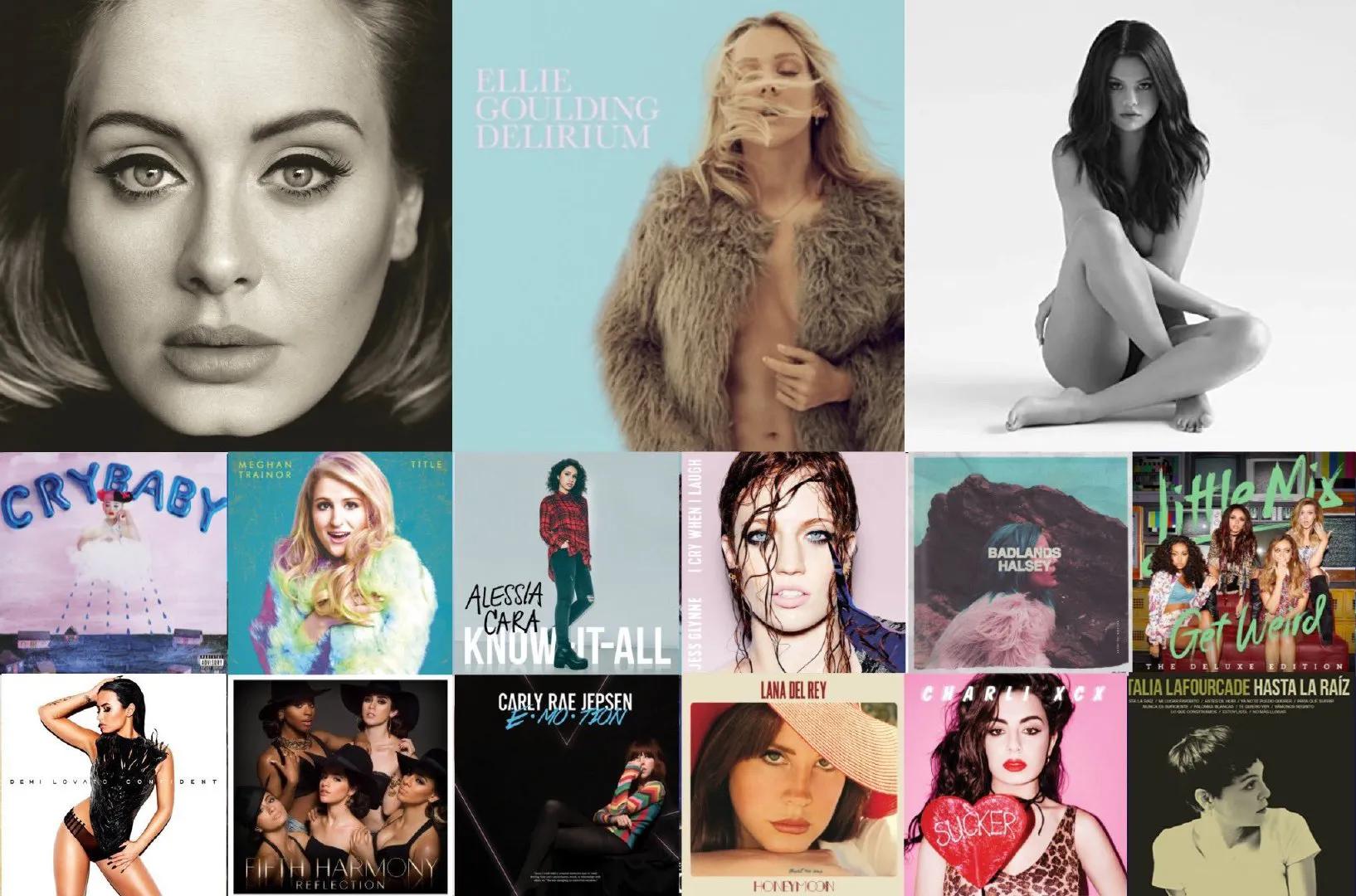 欧美女歌手销量排名前十,21世纪专辑销量最高的女歌手