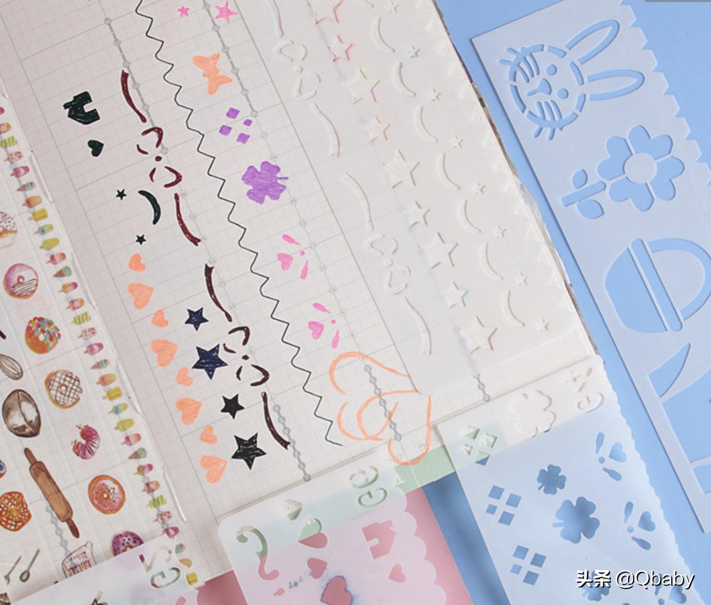 手抄报绘画必备小技能图,手抄报的绘画技巧