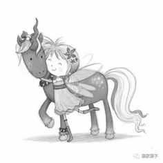 自带少年感的插画铅笔画,随手画插画第1笔就很萌