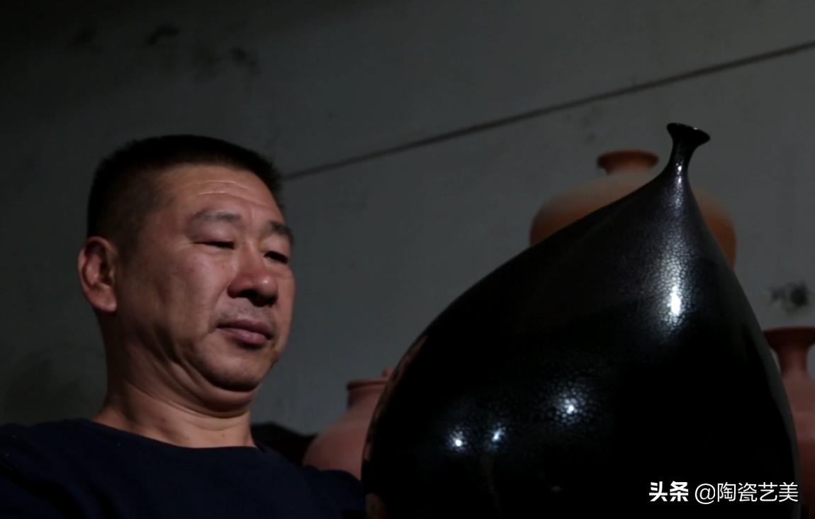 博山雨点釉茶具一套,博山雨点釉茶具图片大全