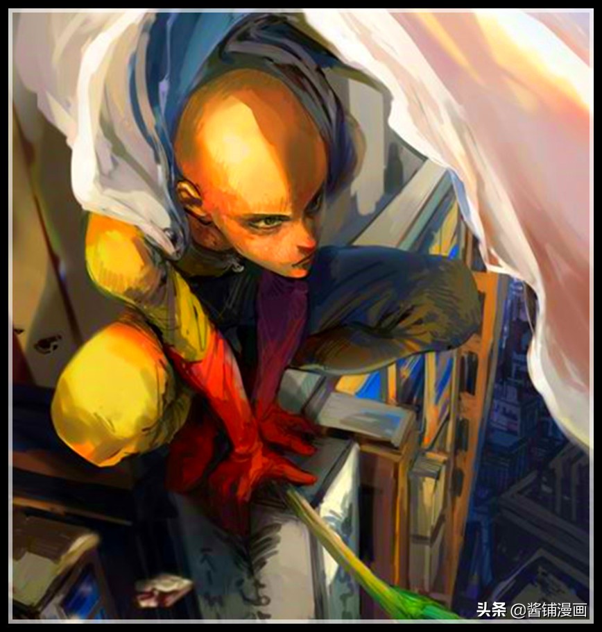 一拳超人漫画86话饿狼vs埼玉,一拳超人埼玉漫画120