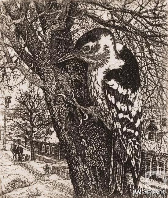 德国风景素描大全,东欧风景素描