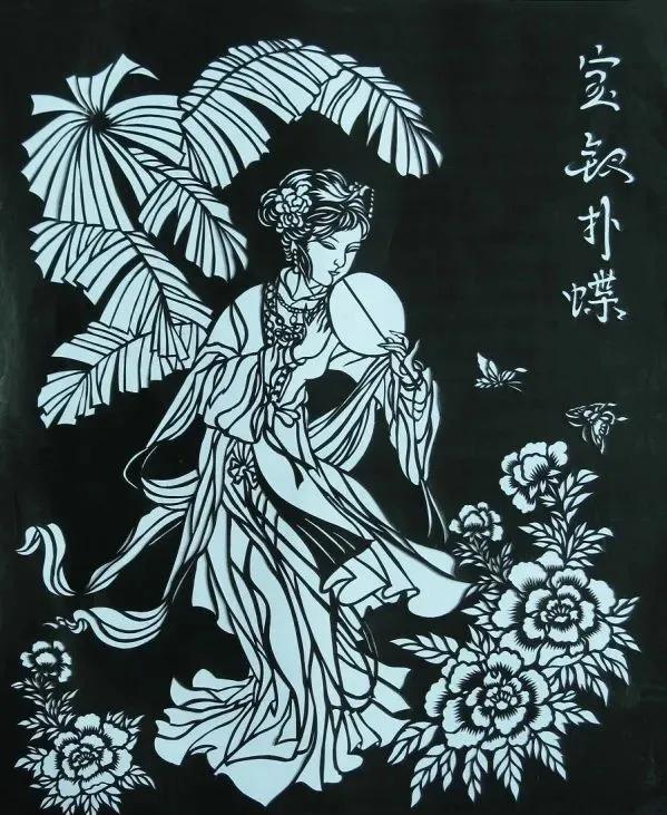 东北大姐剪纸被误认为是油画,东北民间美术剪纸