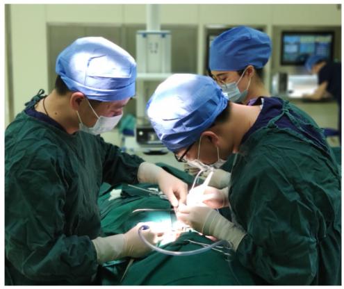 太原市中心医院汾东院区肝胆外科顺利完成首例甲状腺手术