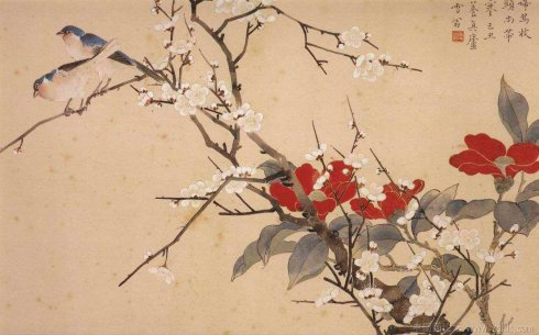 陈之佛工笔花鸟画技法解析,陈之佛花鸟画教程视频