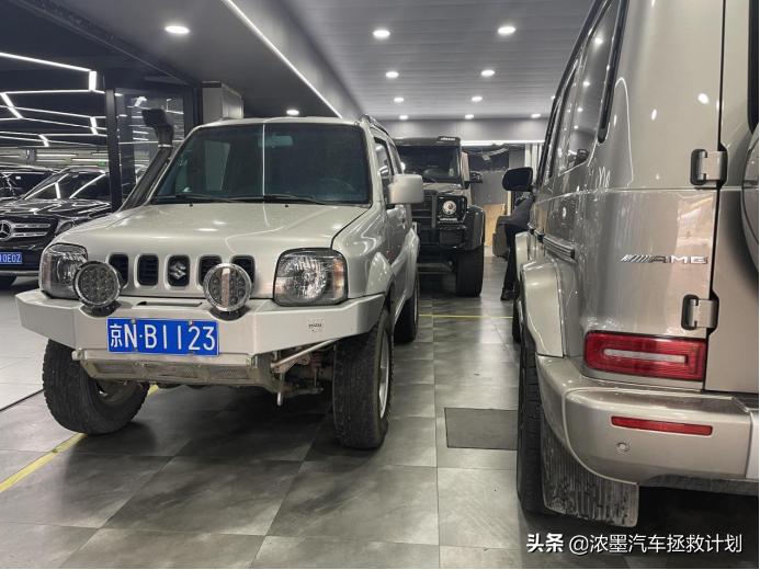 铃木吉姆尼翻新整备,新款铃木吉姆尼实拍图造型经典