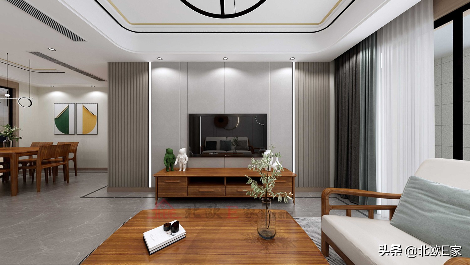 北欧E家乌金木家具，极致优雅的质感体现