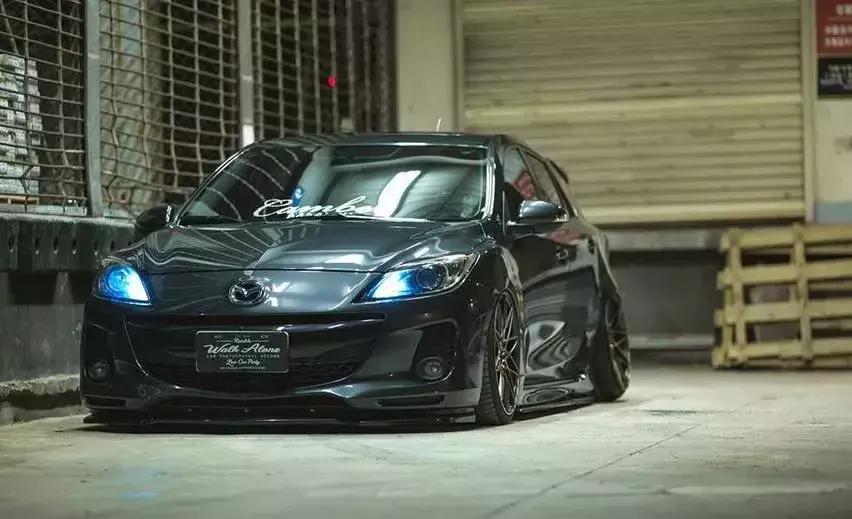 改装马自达星骋两厢2.0,马自达星骋改装气动低趴