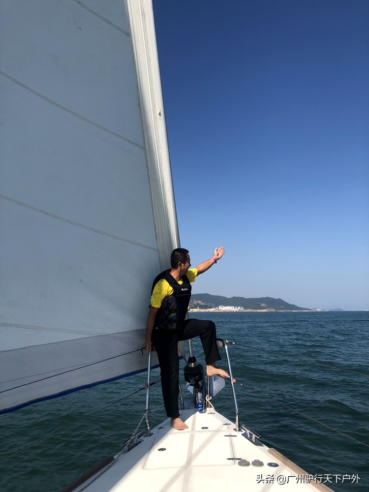 扬帆乘风破浪游艇出海小鼓浪屿较场尾杨梅坑骑行寻找美人鱼