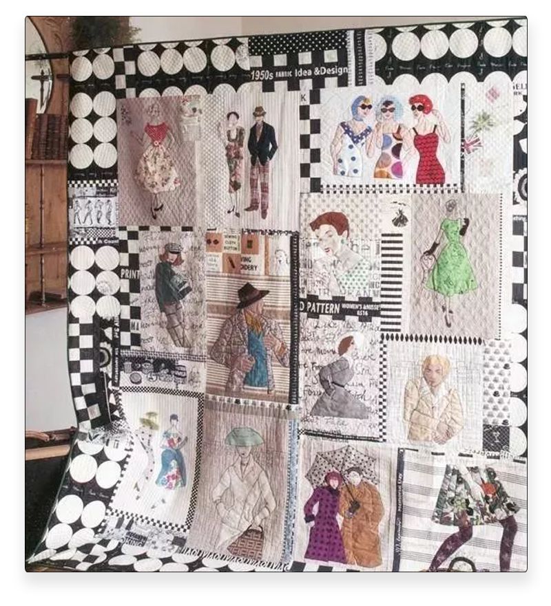 拼布小房子教程,拼布手工教程拼地垫