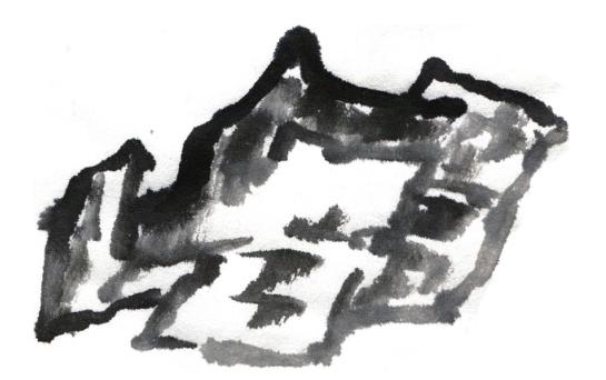 山石的常用皴法,山石的各种皴法介绍