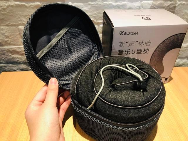 出门旅行,我有我的Bwitbee音乐U形枕头,出行更轻松