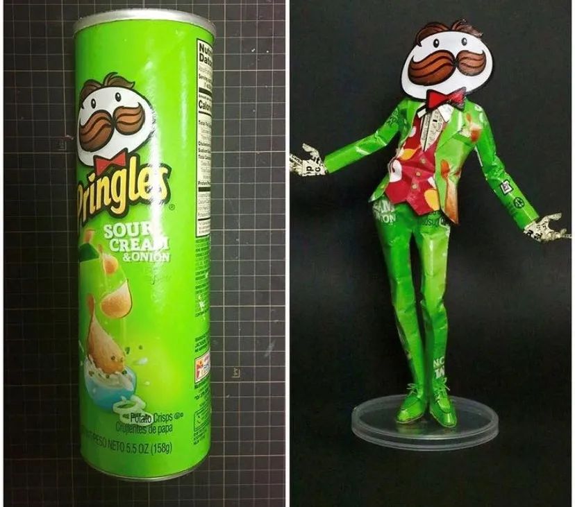 获赞50万！日本宅男将巧克力盒做成大国王，将垃圾变成艺术品