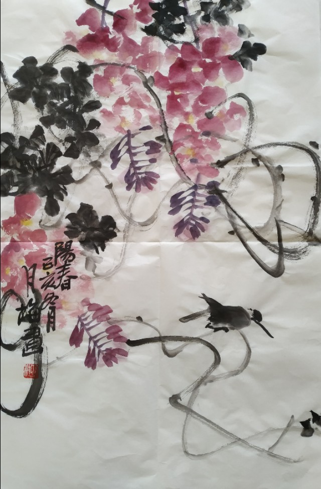 “翰墨飘香迎新年”金台老年大学学员书画作品网展