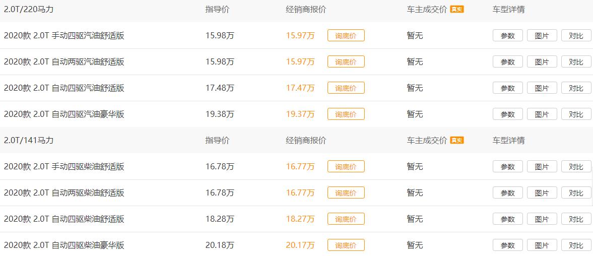 驭胜s350油耗2.0t柴油,驭胜s350柴油2.0t对比驭胜350柴油24t