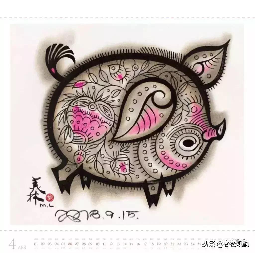 赏十大名家画笔下的猪,”猪“福填满2019!