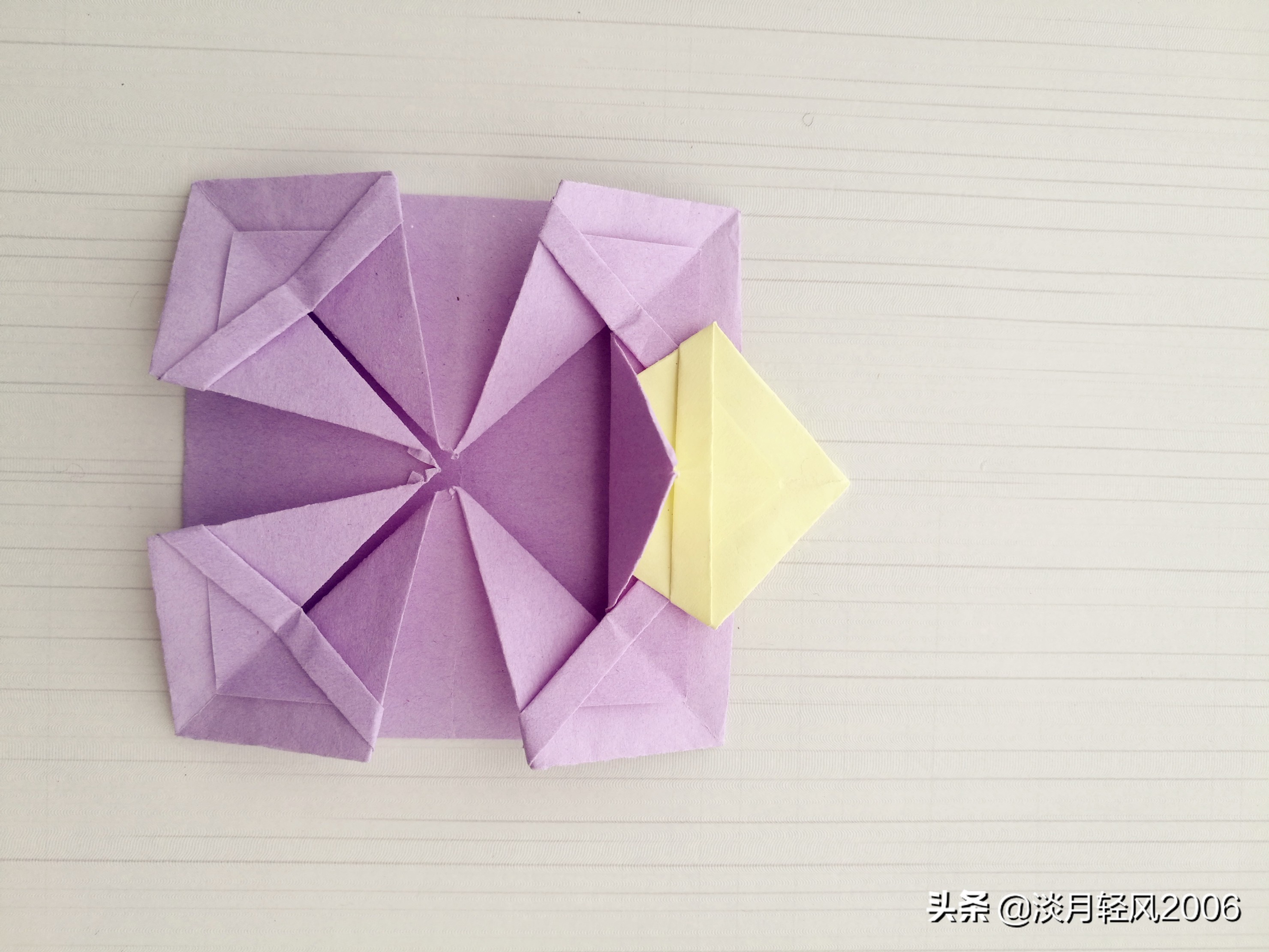 小花篮的折法手工,自制可爱的小花篮折纸