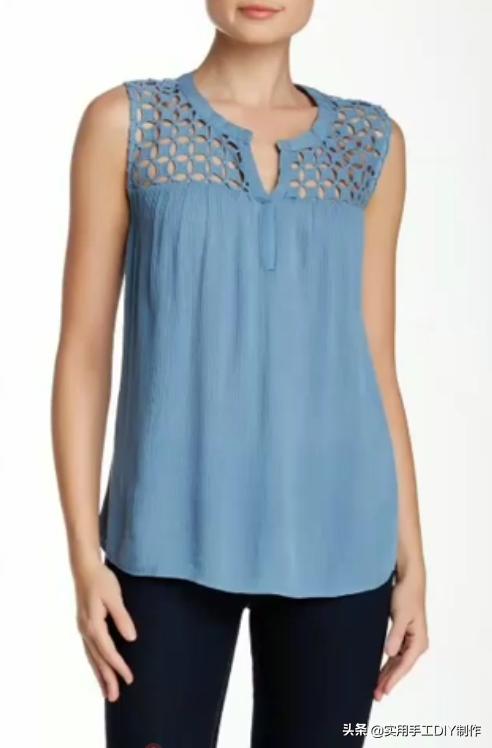 棉麻蕾丝边衬衫,布艺镂空衬衫