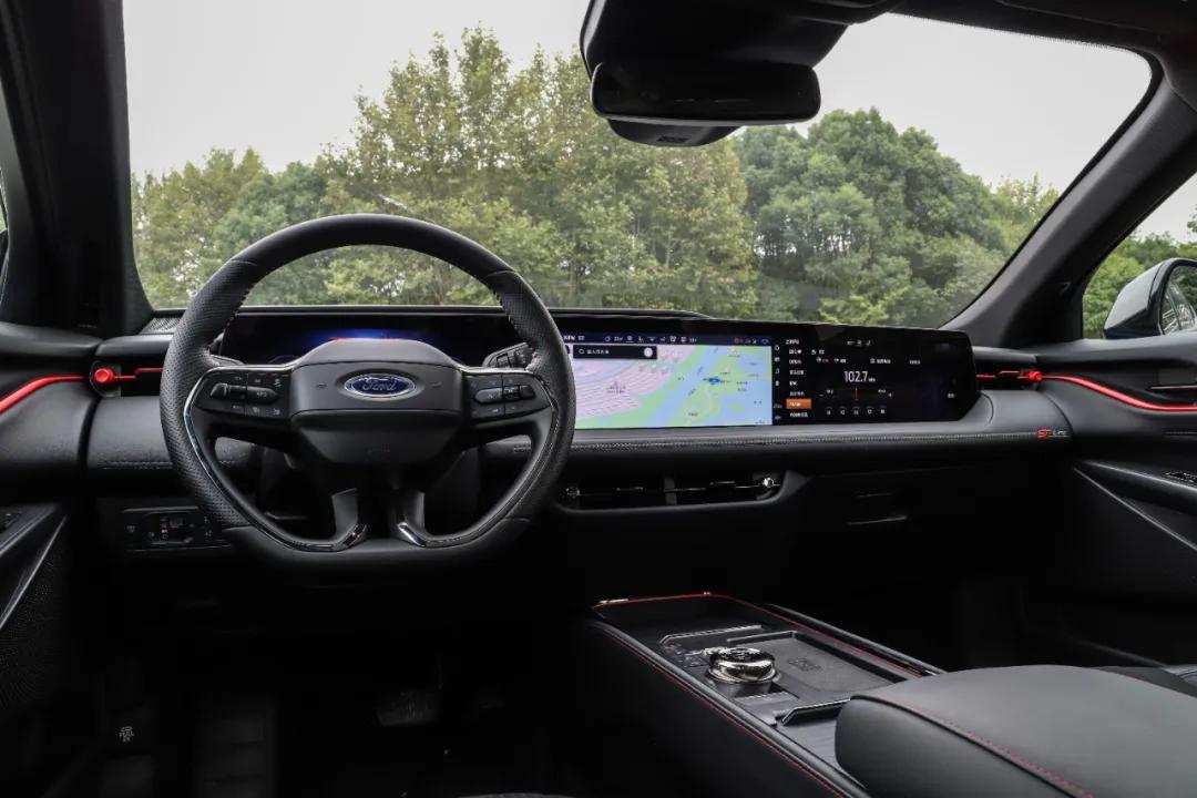 福特evos混合动力,福特evos屏幕演示