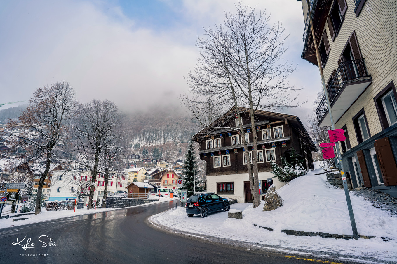 瑞士高山滑雪上演惊险与刺激,瑞士滑雪的真实感受