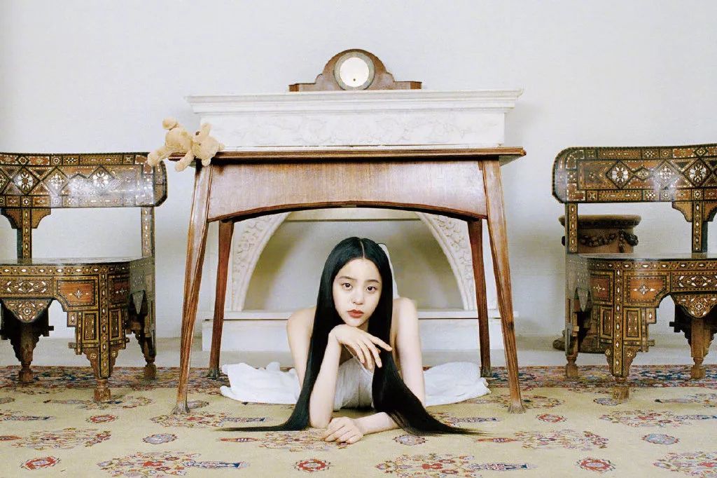 杨超越黑长直造型图片,杨超越日常美图