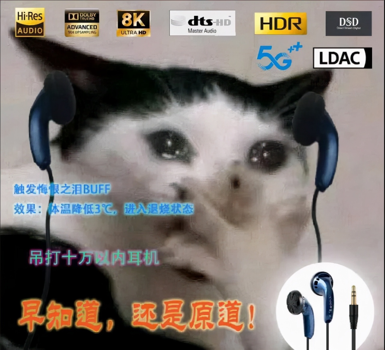 9块9的耳机卖79元,十几块钱原道耳机