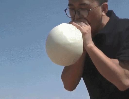 面团还能吹气球?高筋麦“拍了拍”你→