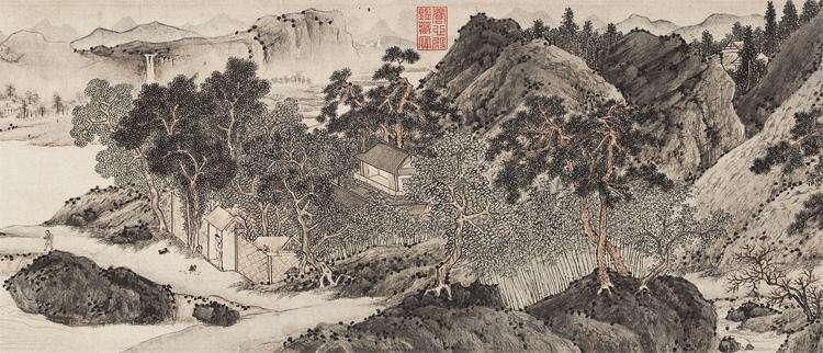 吴门画派产生背景,吴门画派山水画特征