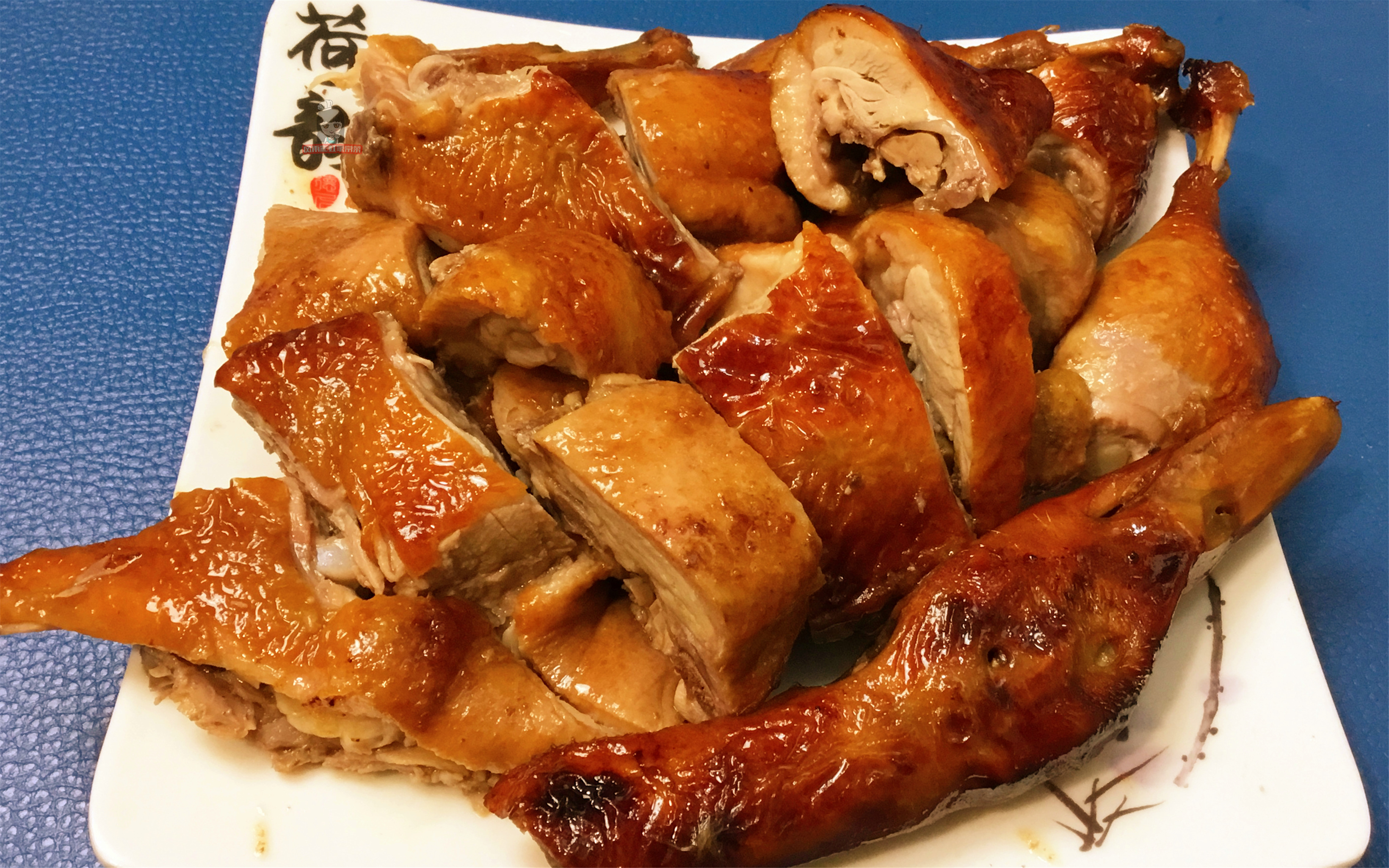 教你学正宗烤鸭,烤鸭怎么烤出来皮不干不柴呢