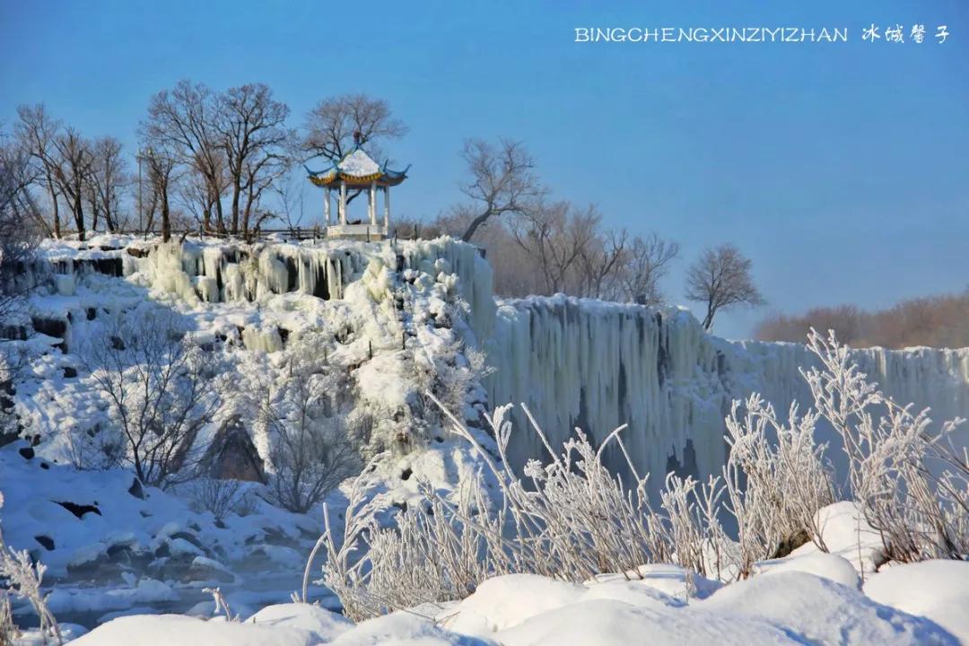 镜泊湖冬天有雪吗,镜泊湖冬天风景