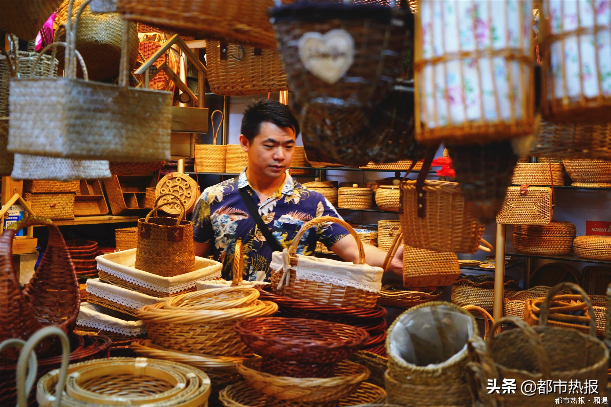 藤编迷你小物件,藤编小藤椅