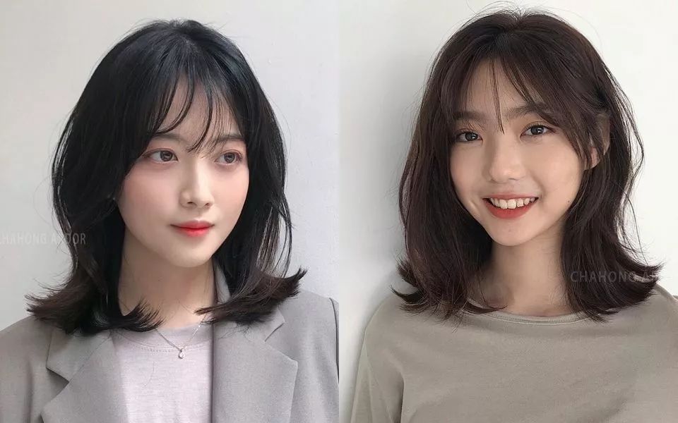 圆脸窄额头女生适合什么刘海,额头尖窄脸又小适合什么样的刘海