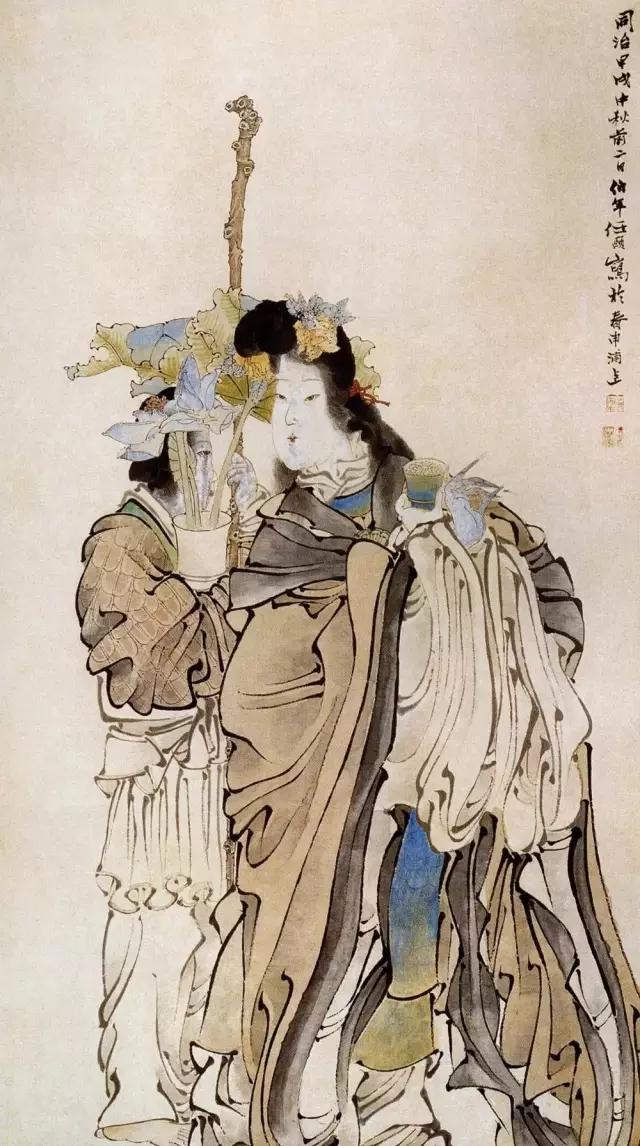 任伯年人物写意画 (任伯年写意人物作品鉴赏)