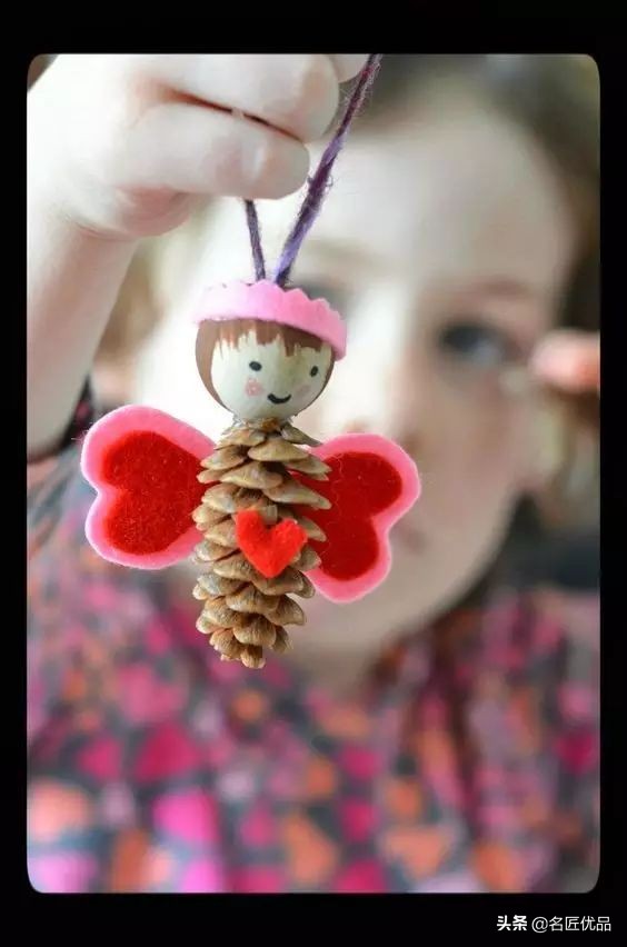 松塔创意手工实用又好看,松塔创意手工动物