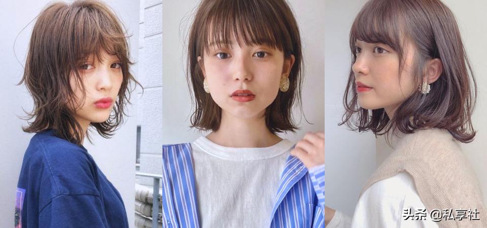 法式蛋卷中长款一次性卷发造型,法式慵懒卷发中长造型发量少