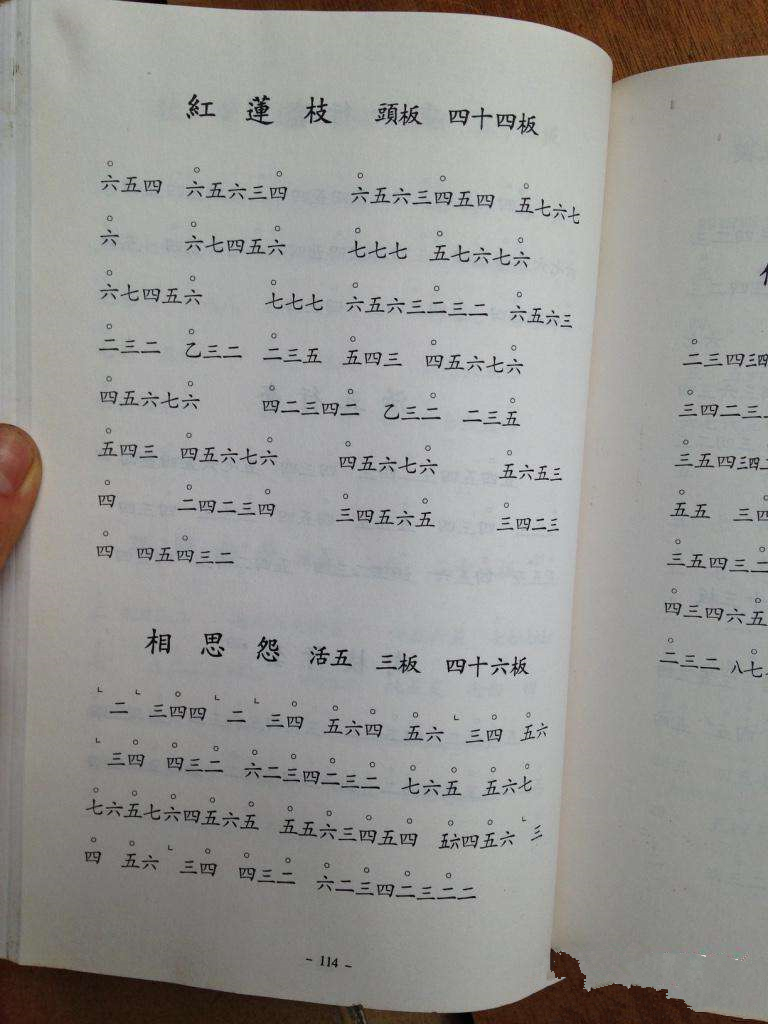 在五线谱和简谱传入中国之前，古人是用什么记谱的？