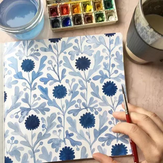 手残党零基础画,纹理画教程初学者