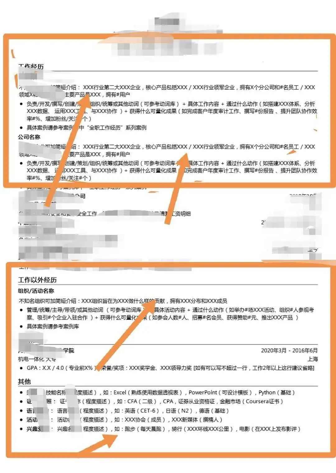 别再乱用网上的简历模板找工作啦,别再乱用网上的简历模板找工作
