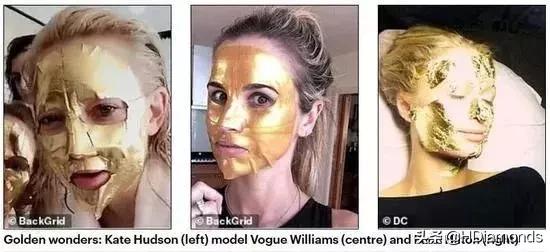 把黄金抹在脸上,把黄金戴身上是炫耀吗