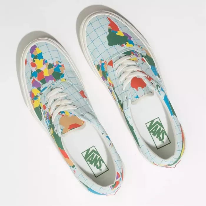 Vans环保联名每款都想要！印满地图