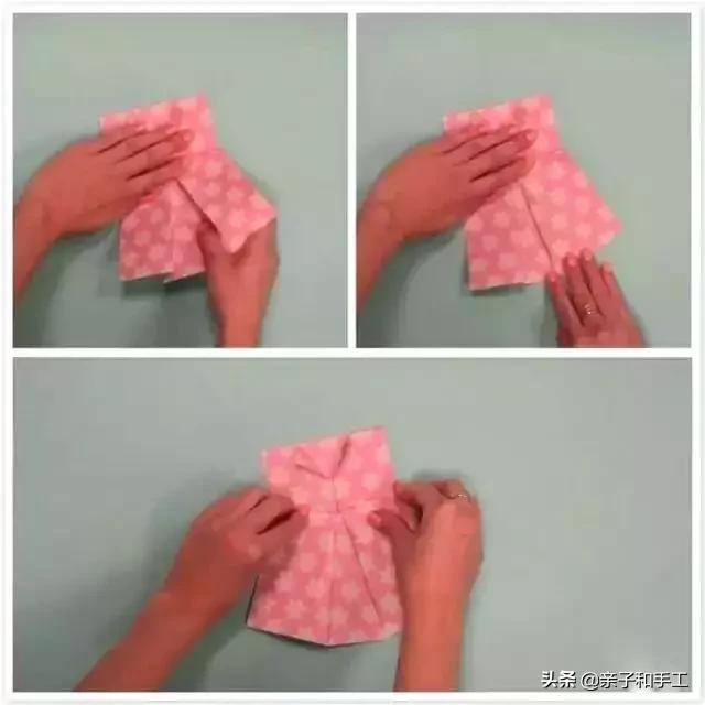 创意手工折纸挂起来装饰,手工折纸创意垃圾桶照片