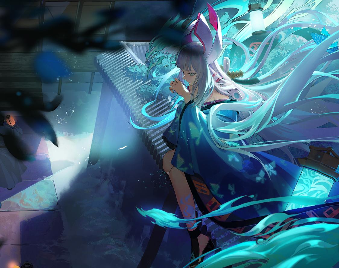 阴阳师所有式神插画,阴阳师策划式神