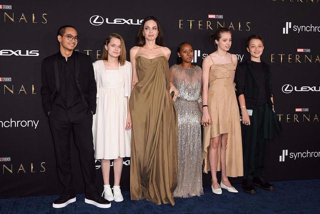 薇薇安朱莉皮特希洛,安吉丽娜朱莉黄金分割脸