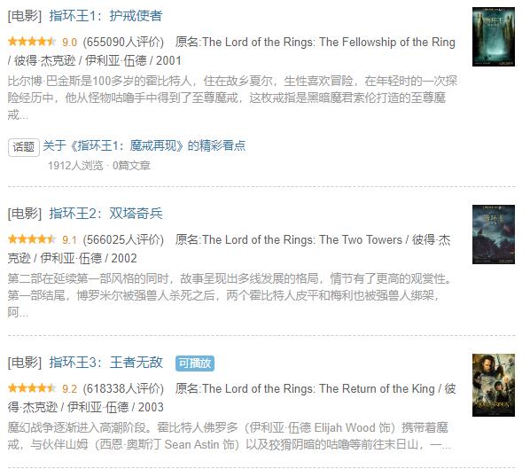 《指环王》为什么是伟大的史诗片,新上映的指环王和之前的区别