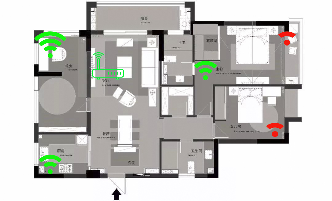 华为最新无线路由器,华为子母路由器支持千兆