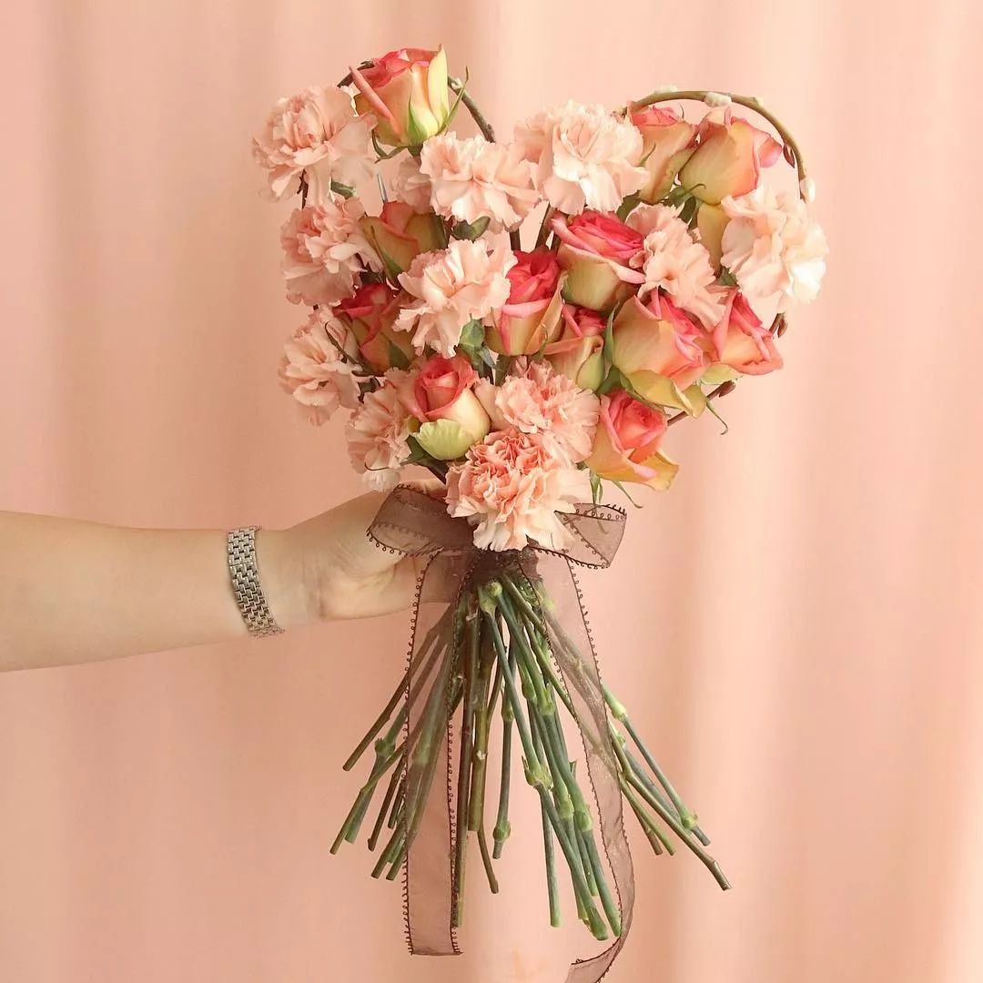 表白神器|心形花束图片集锦(含教程)