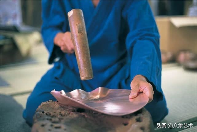 玉川堂铜器着色,匠心传承铜器