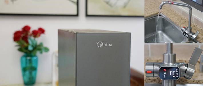 美的悦净净热一体机测评,净饮水一体机测评美的