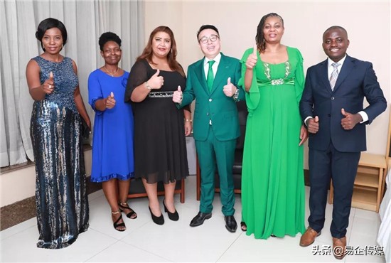 徐建成出席Nigeria尼日利亚公司开业盛典，绿叶全球战略再燃非洲