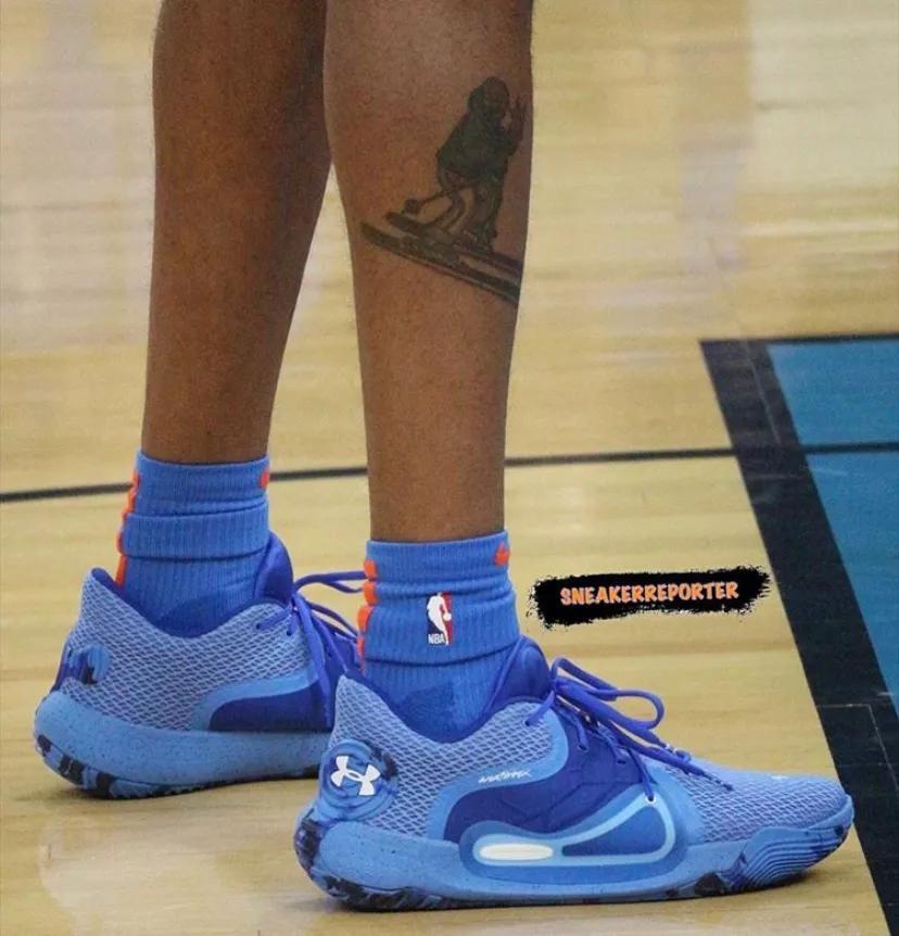 NBA球员上脚：雷霆球员的球鞋，施罗德和纳迪尔很帅气